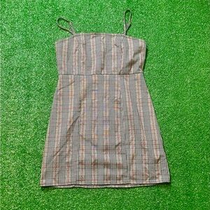 Forever 21 Multicolor Plaid Mini Dress